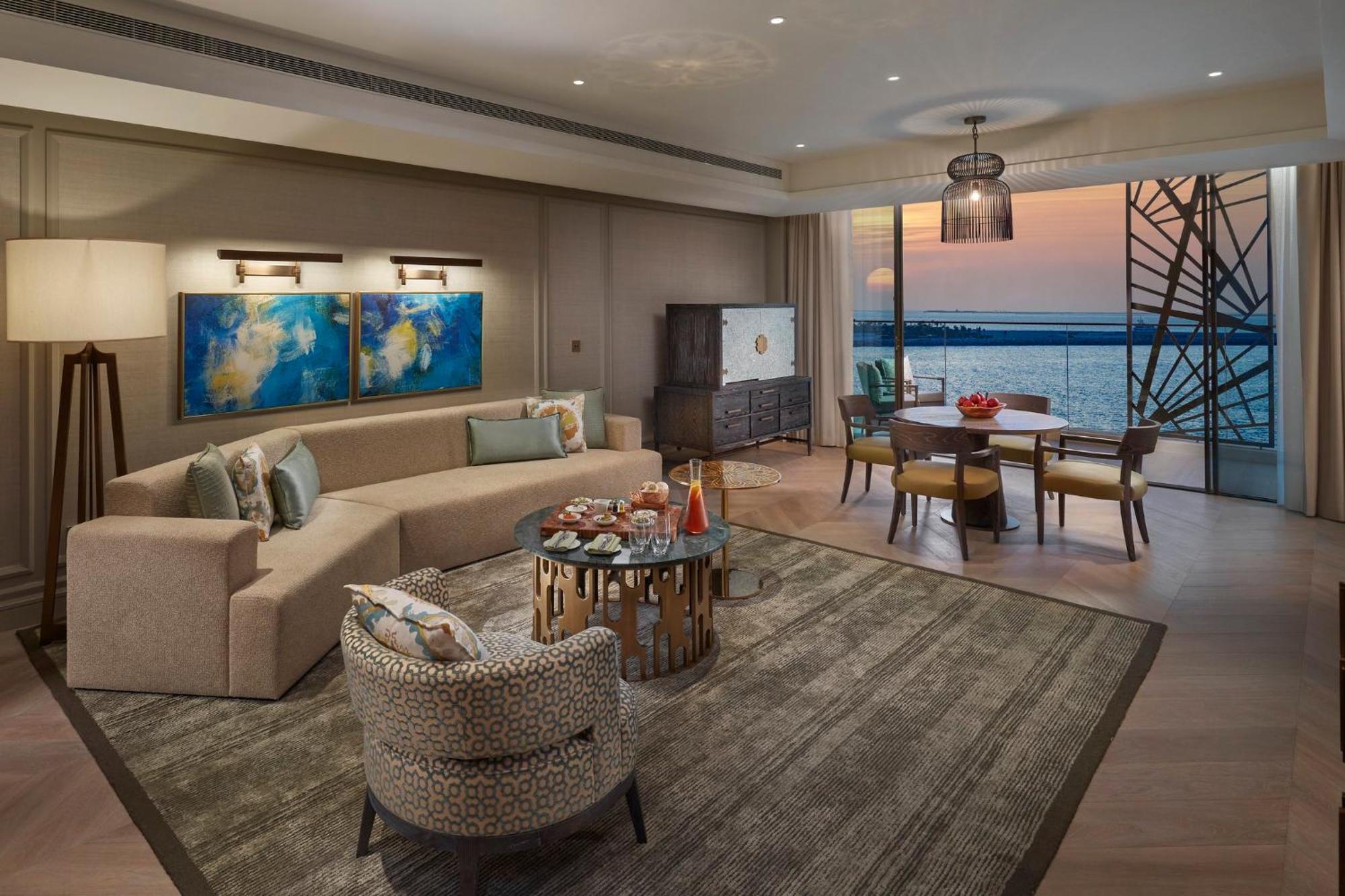 Mandarin Oriental Jumeira, Dubai Ngoại thất bức ảnh A suite at the hotel